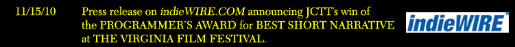 indieWIRE Best Short Narrative VFF